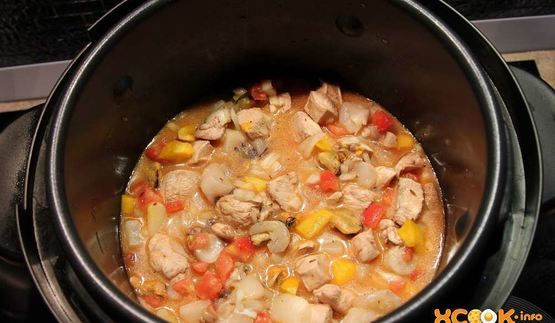 паэлья в мультиварке