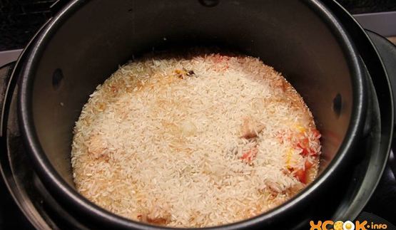 паэлья в мультиварке