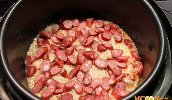 паэлья в мультиварке