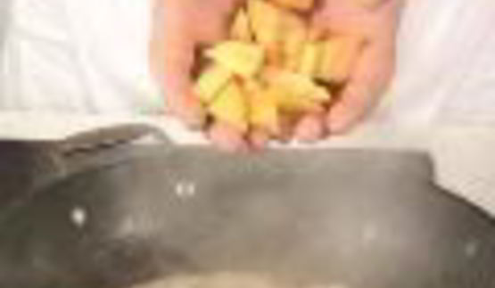 пилав с курицей и хурмой