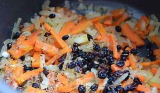 плов без мяса в мультиварке