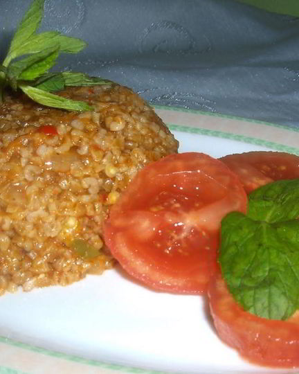 Рецепт плова из булгура