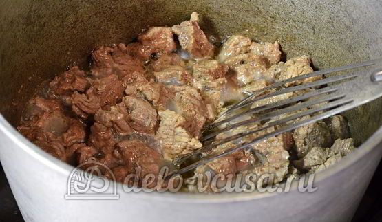 плов из говядины