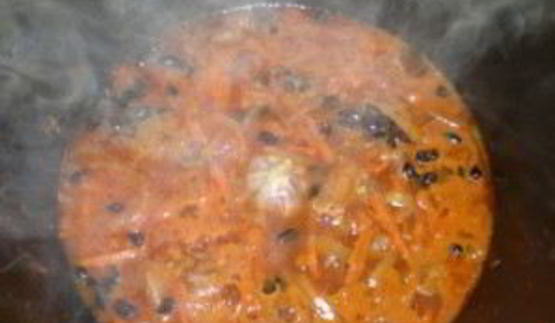 плов из перловки с мясом