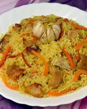 Плов из свинины в мультиварке