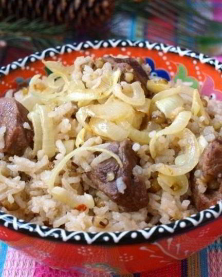 Рецепт плова из телятины