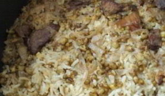 плов из телятины