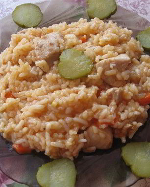 Плов нежность с куринным филе