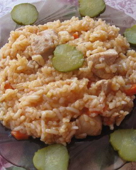 Рецепт плова нежность с куринным филе