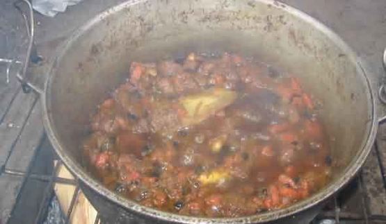 плов праздничный по-узбекски