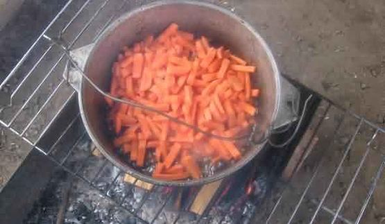 плов праздничный по-узбекски