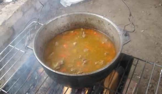 плов праздничный по-узбекски