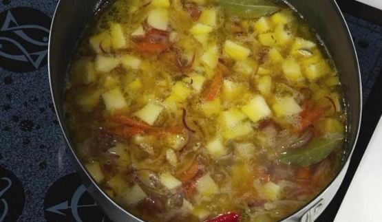 плов с айвой