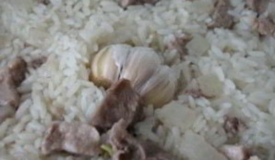 плов с барбарисом