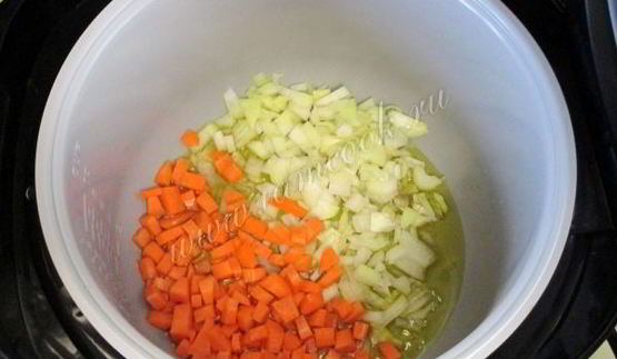 плов с фрикадельками в мультиварке