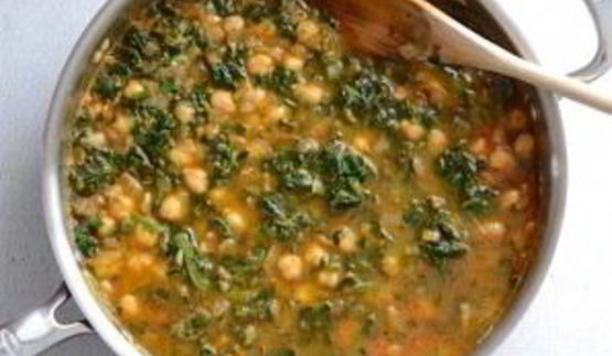 плов с горохом нут