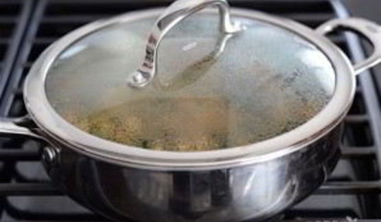 плов с горохом нут