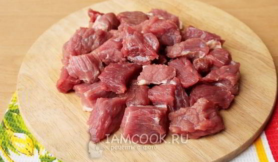 плов с говядиной на сковороде