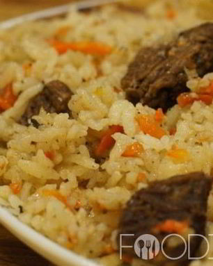 Плов с говядиной в мультиварке