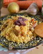 Плов с индейкой в мультиварке