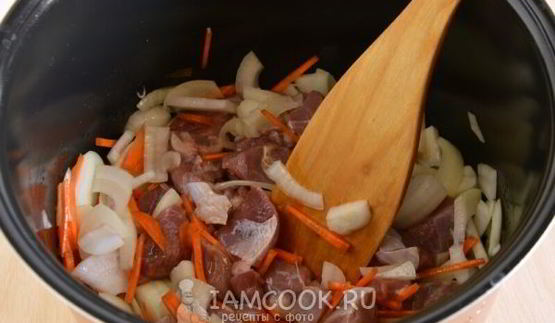 плов с индейкой в мультиварке