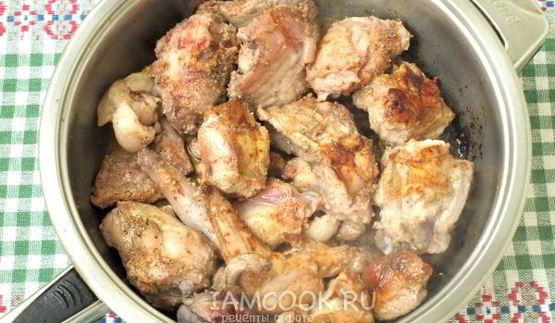 плов с кроликом