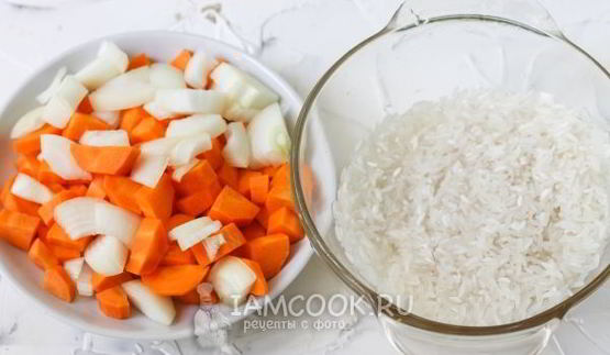 плов с куриными сердечками