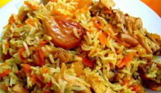 плов с мясом в мультиварке