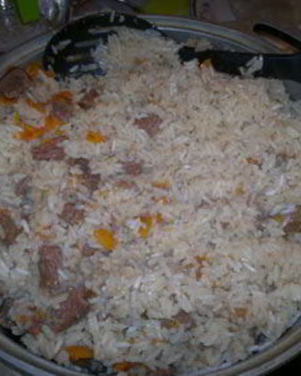 Рецепт плова с мясом