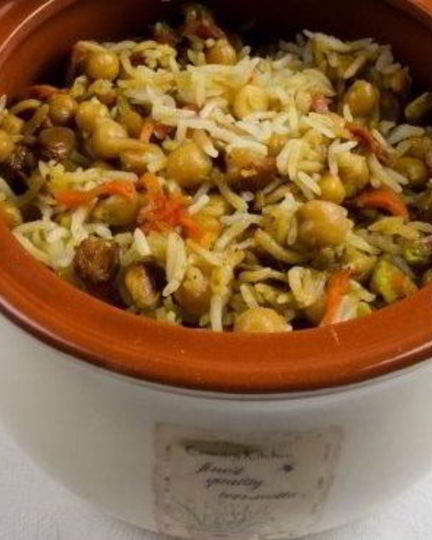 Рецепт плова с нутом в мультиварке