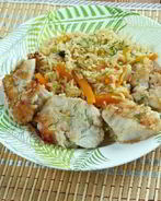 Плов с рыбой