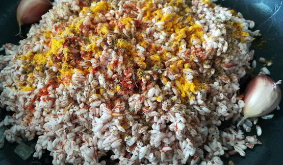 плов с сухофруктами