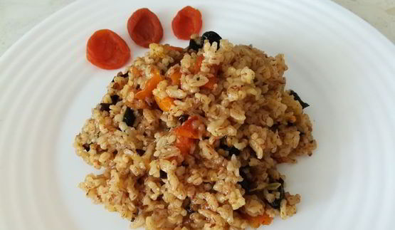 плов с сухофруктами