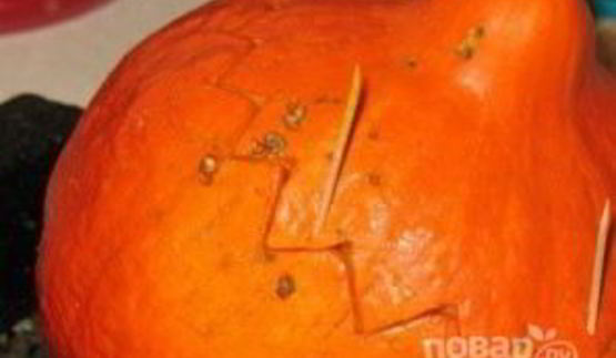 плов с тыквой и курицей