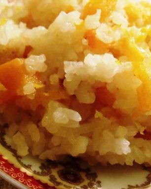 Плов с тыквой и цитрусами