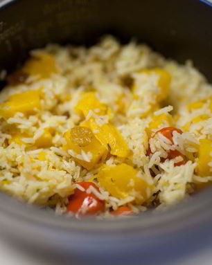 Плов с тыквой в мультиварке