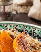 Плов с тыквой