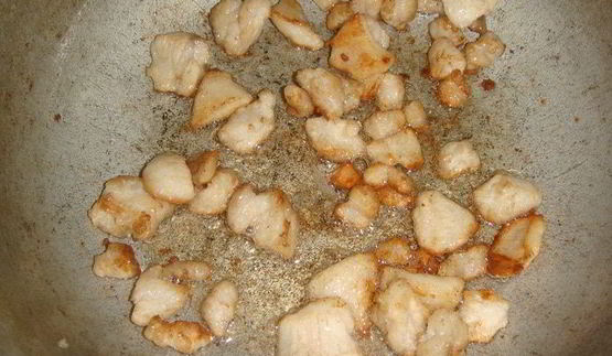 плов со свининой и яблоками