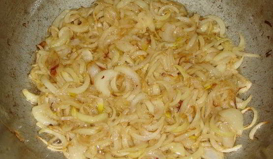 плов со свининой и яблоками