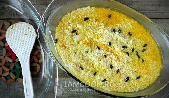 плов со свининой в духовке