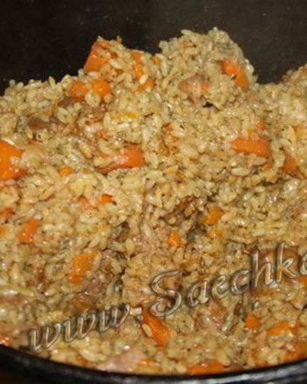 Рецепт плова узбекского в скороварке