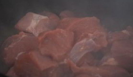 плов в казане из говядины