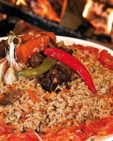 Рецепт плова в казане на плите