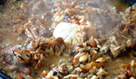 плов в казане