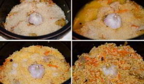 плов в мультиварке-скороварке