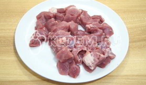 плов в мультиварке со свининой