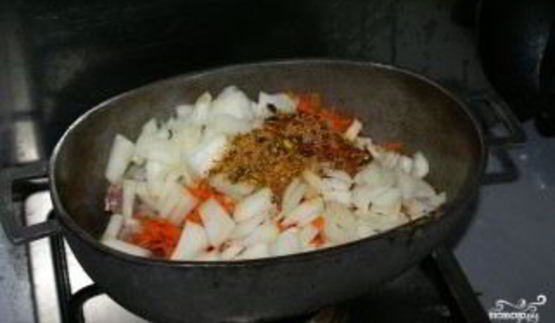 плов в утятнице