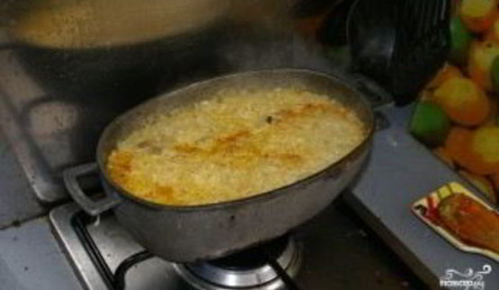 плов в утятнице