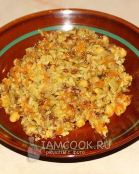 Плов вегетарианский с нутом