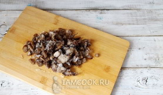 постный плов из гречки с опятами